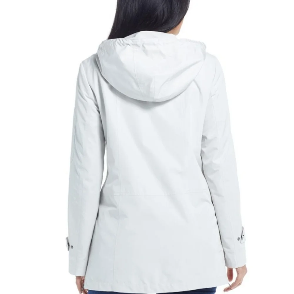 Ellen Tracy City Jacket with Hood size 1X - Picture 2 of 13